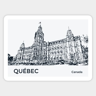 Quebec Canada Sticker